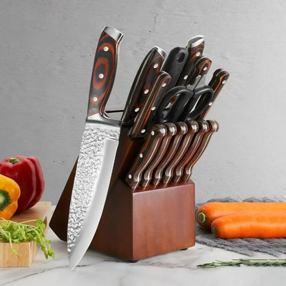Wasco 15-Piece Knife Block Set